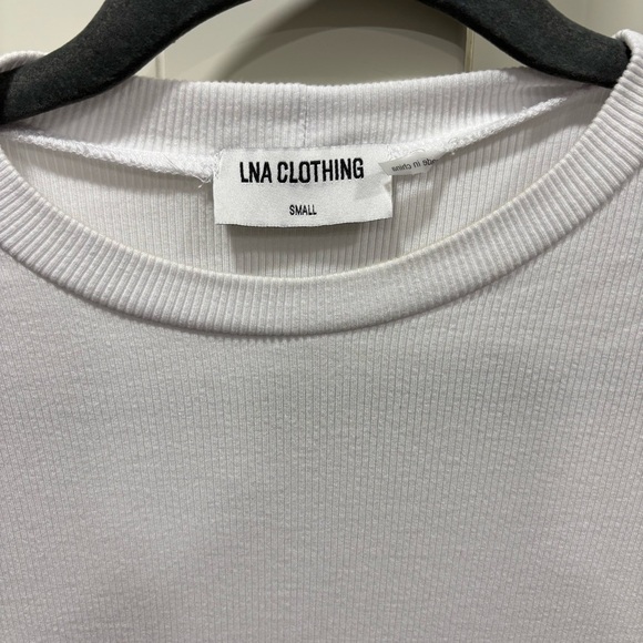 LNA Clothing Dalston Ribbed Long Sleeve - Picture 4 of 7